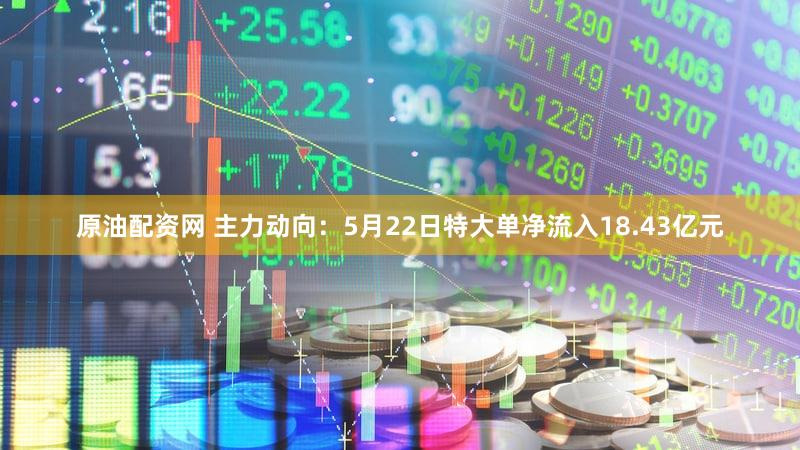 原油配资网 主力动向：5月22日特大单净流入18.43亿元
