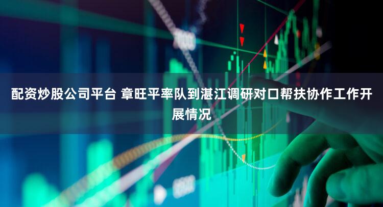 配资炒股公司平台 章旺平率队到湛江调研对口帮扶协作工作开展情况