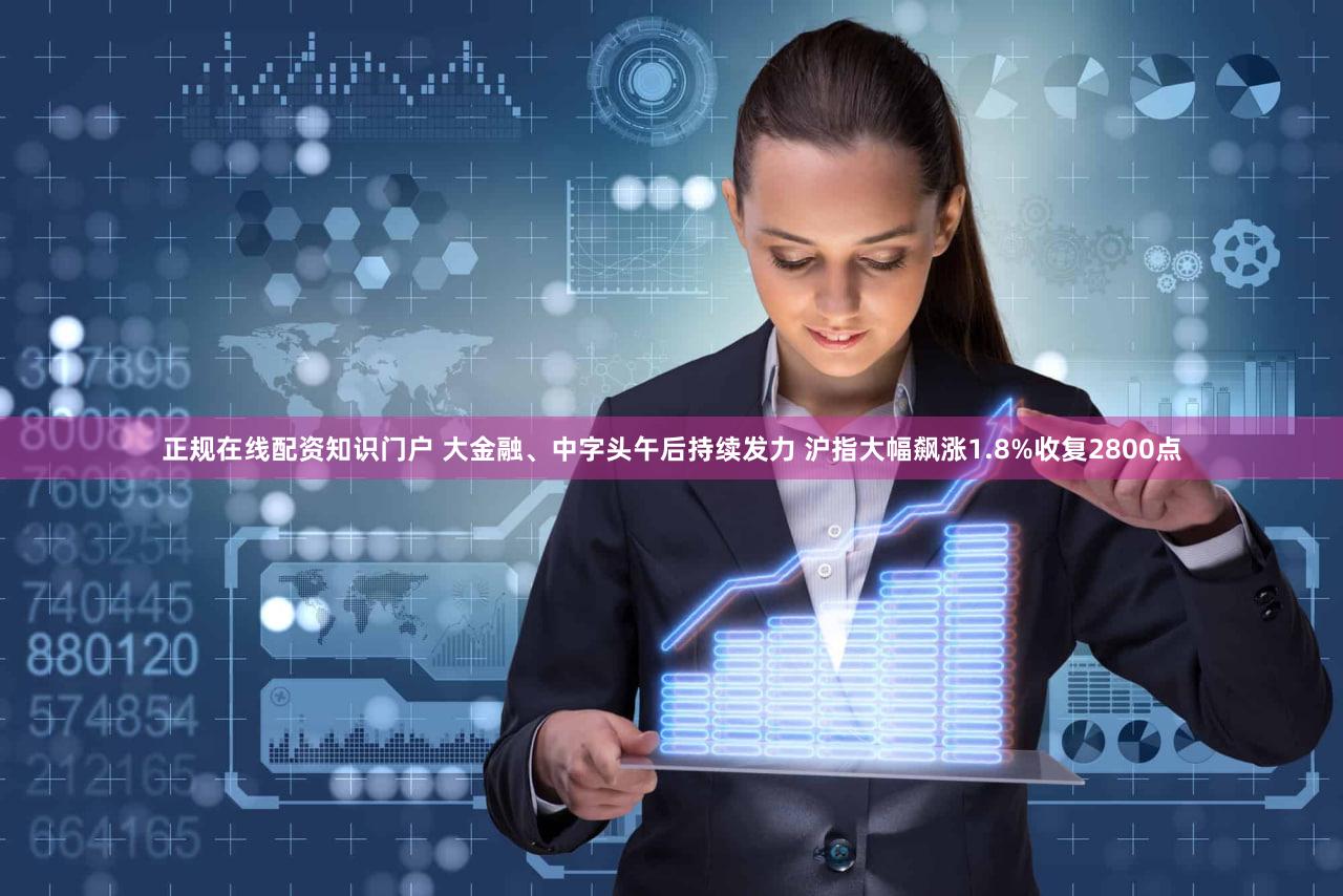 正规在线配资知识门户 大金融、中字头午后持续发力 沪指大幅飙涨1.8%收复2800点
