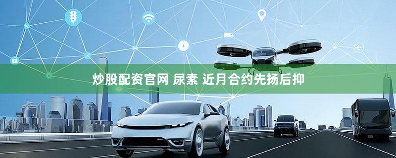 炒股配资官网 尿素 近月合约先扬后抑