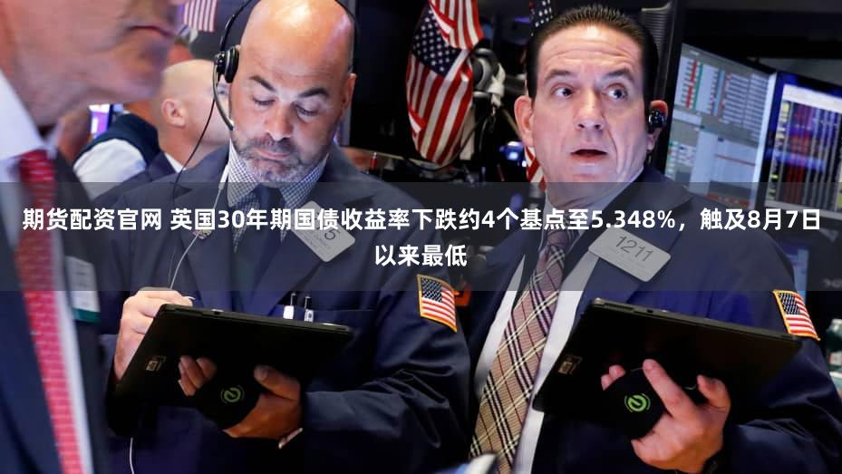 期货配资官网 英国30年期国债收益率下跌约4个基点至5.348%，触及8月7日以来最低