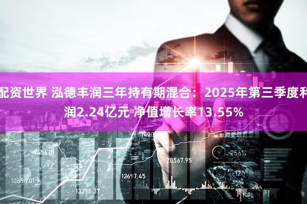 配资世界 泓德丰润三年持有期混合：2025年第三季度利润2.24亿元 净值增长率13.55%