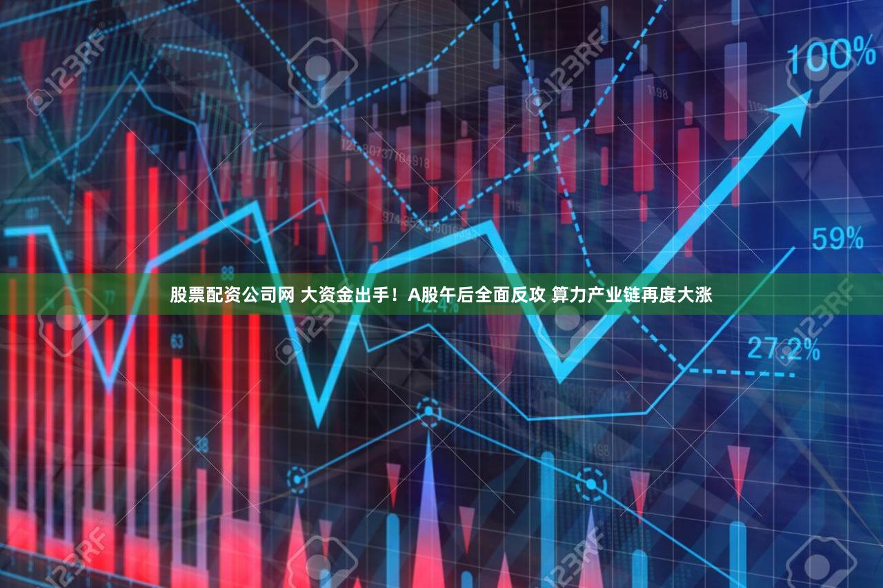 股票配资公司网 大资金出手!A股午后全面反攻 算力产业链再度大涨