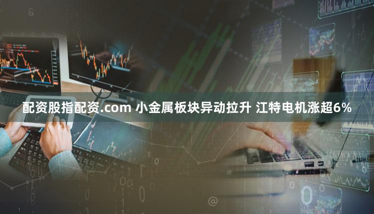 配资股指配资.com 小金属板块异动拉升 江特电机涨超6%