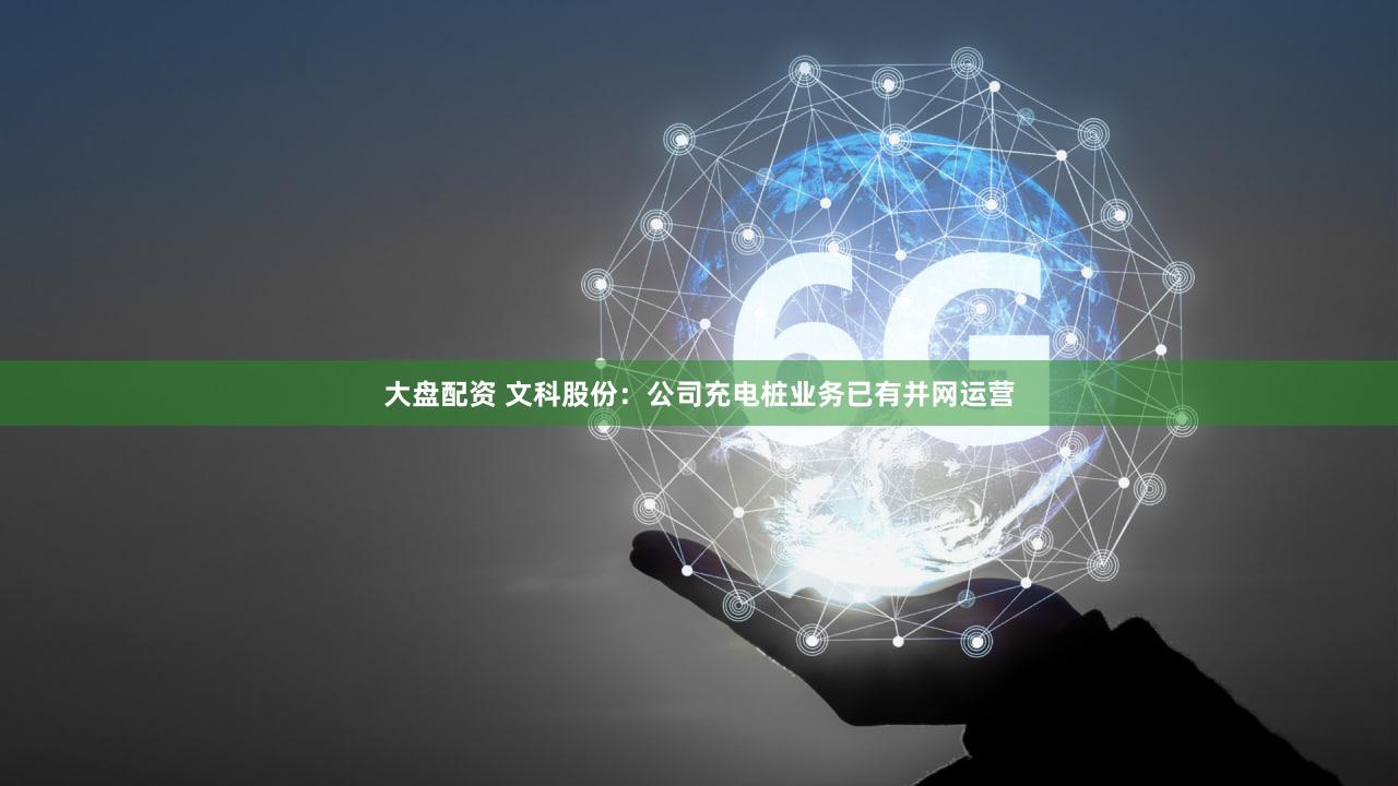 大盘配资 文科股份：公司充电桩业务已有并网运营